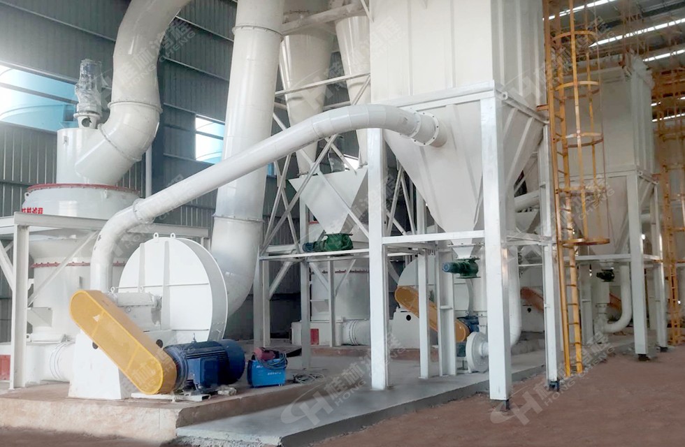 hcq1500擺式磨粉機(jī)賀州某象粉體廠家4臺